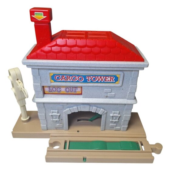 Keenway Cargo Train Station Light Switch Plastic Toy Vintage Kids Replacement - Picture 7 of 7